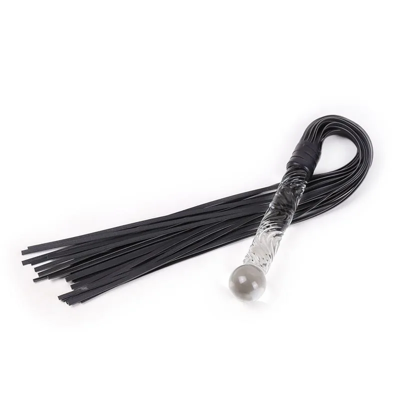 Flogger com Cabo de Vidro LateToBed 70 cm — vista 3 de 3