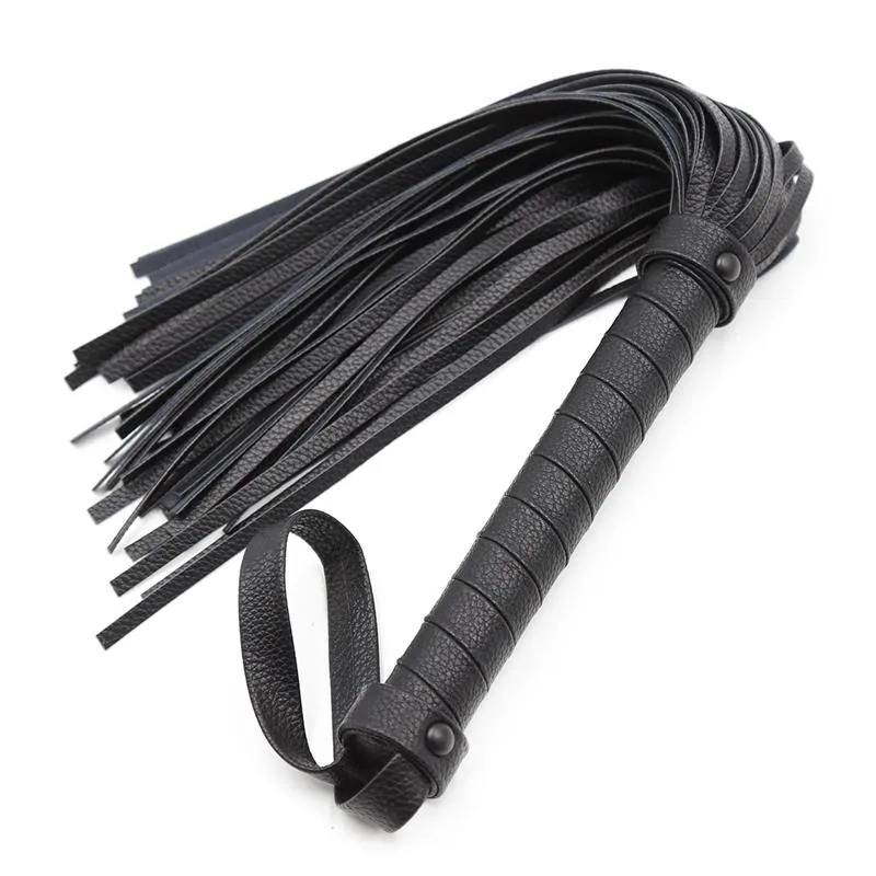 Flogger Clássico LateToBed 42 cm Preto — vista 3 de 3