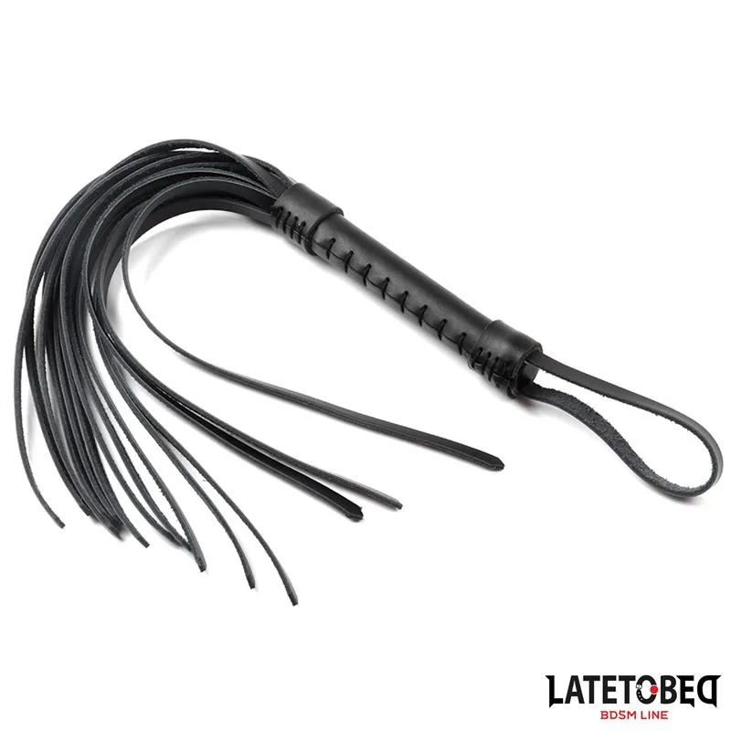 Flogger de Couro LateToBed 50 cm — vista 2 de 3