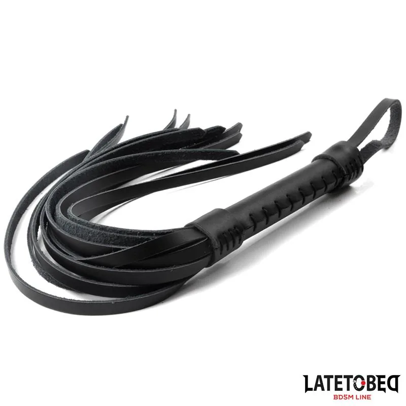 Flogger de Couro LateToBed 50 cm — vista 3 de 3