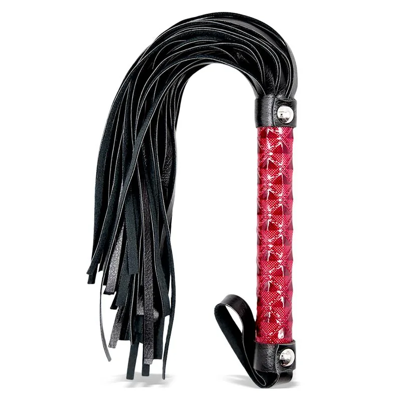 Flogger Diamond Line Couro Vegano — vista 2 de 3