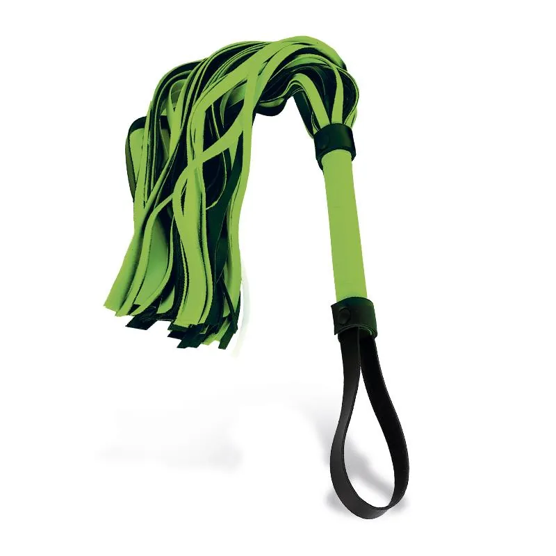 Flogger Fosforescente em Couro Vegano Intoyou Shining Line — vista 3 de 3