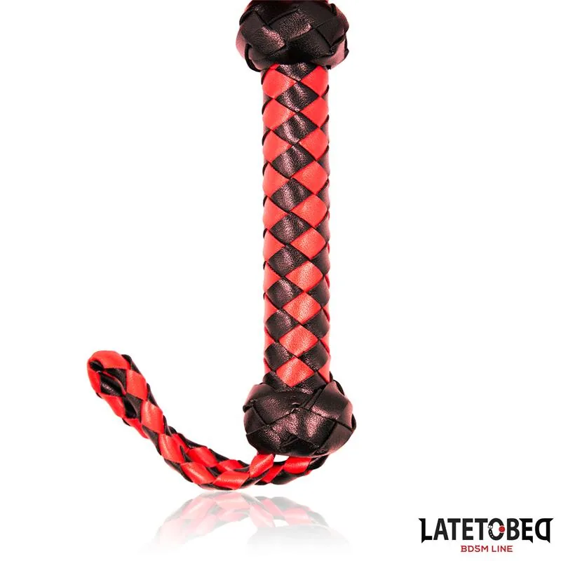 Flogger Vermelho e Preto 50 cm Latetobed — vista 3 de 3
