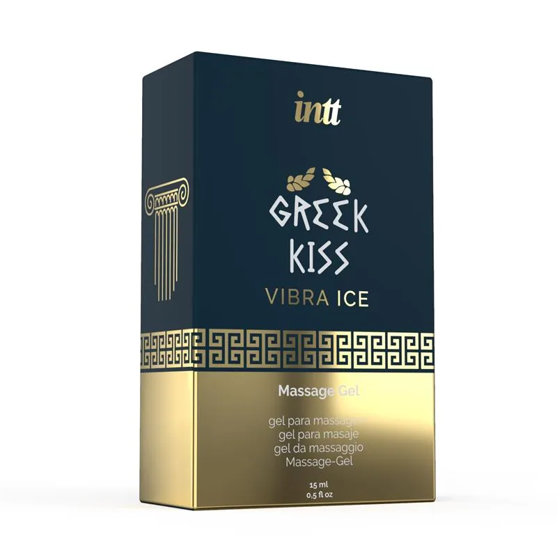 Gel Anal Efeito Frio e Vibração Greek Kiss 15 ml Intt — vista 3 de 3