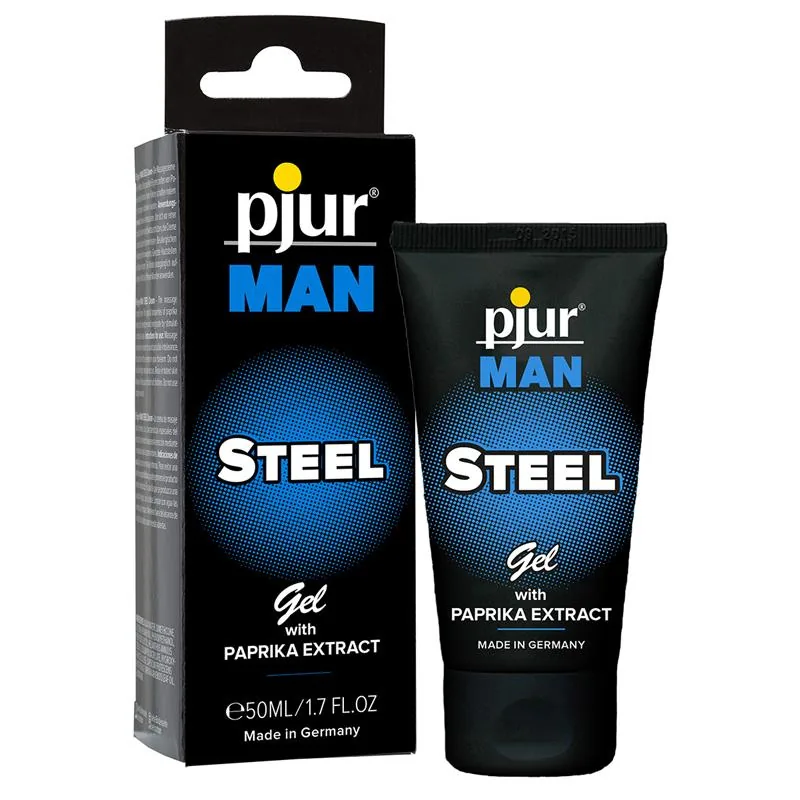 Gel de Massagem Pjur Man Steel 50 ml