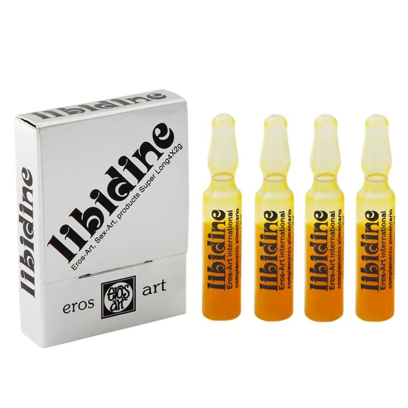 Elixir Libidine Erosart 4 Ampolas de 2 ml
