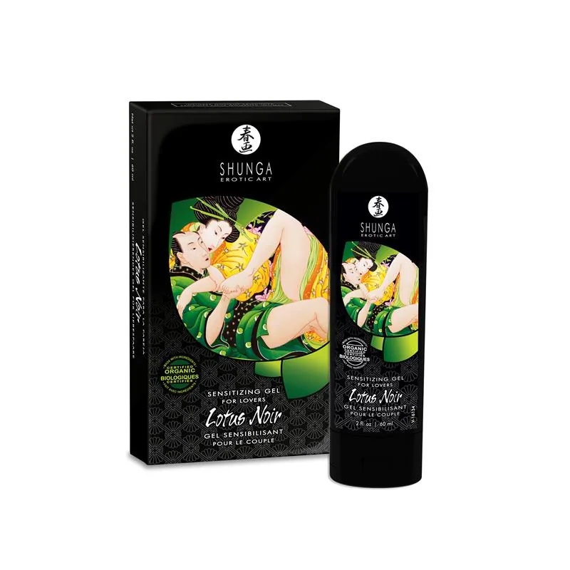 Gel Estimulante Lotus Noir Shunga 60 ml
