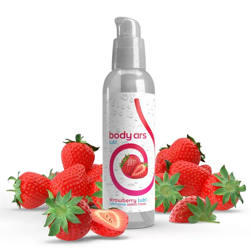 Gel Lubrificante de Água Sabor Morango 150 ml Body Ars