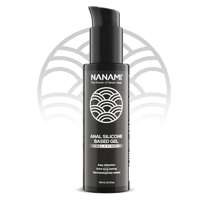 Gel Lubrificante Anal de Silicone Relaxing 100 ml Nanami