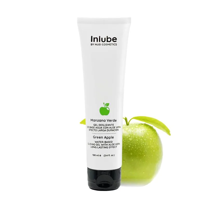 Gel Lubrificante de Água Maçã Verde 100 ml Nuei