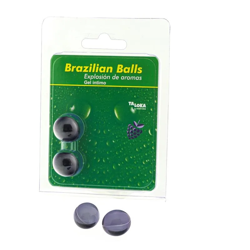 Kit de Massagem 2 Brazilian Balls Aroma Frutos do Bosque