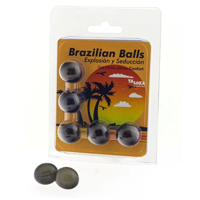Kit de Massagem 5 Brazilian Balls Efeito Conforto