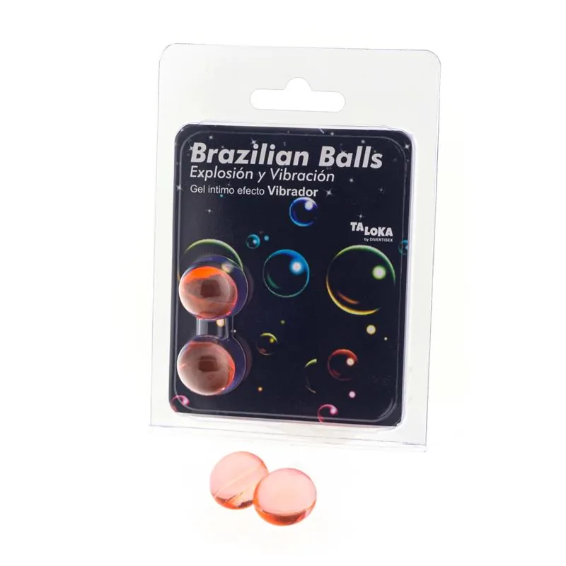 Kit de Massagem Brazilian Balls Efeito Vibração — 2 Bolas