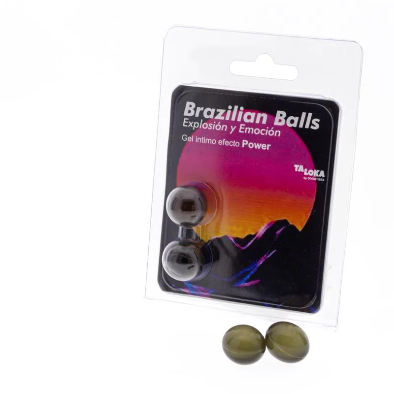 Kit de Massagem Brazilian Balls Efeito Power 2 Bolas