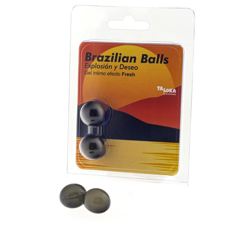 Kit de Massagem Brazilian Balls Efeito Fresh 2 Bolas