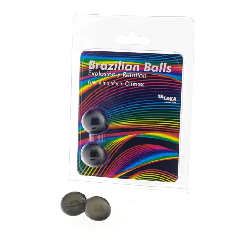 Kit de Massagem Brazilian Balls Efeito Clímax 2 Bolas