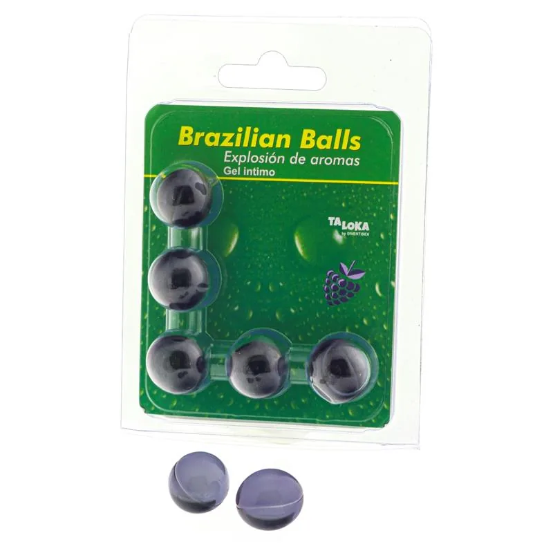 Kit de Massagem Brazilian Balls Frutos do Bosque — 5 Bolas