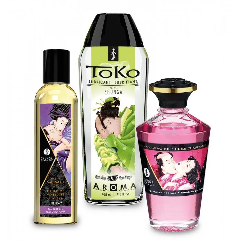 Kit de Massagem Fruity Kisses Shunga — vista 2 de 3