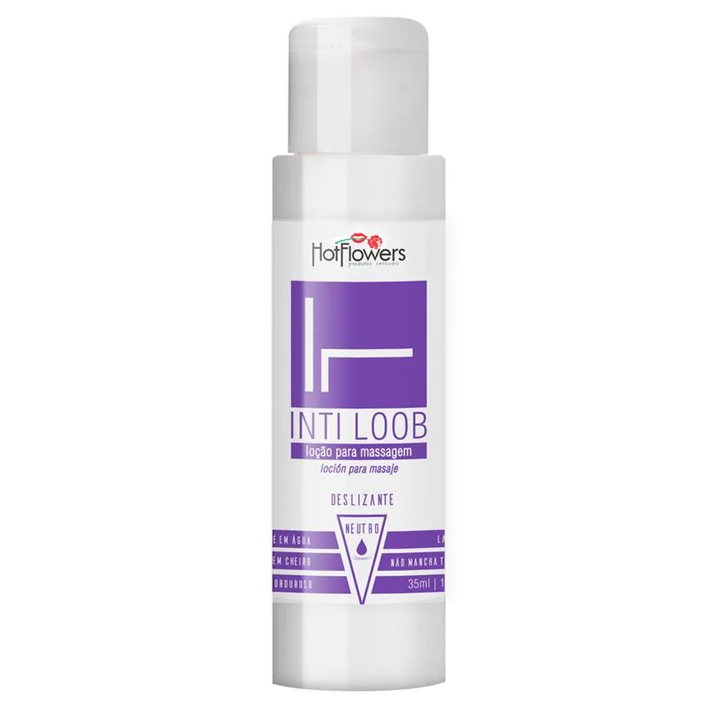 Lubrificante de Alta Lubrificação Inti Loob 35 ml Hot Flowers
