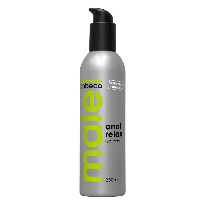 Lubrificante Anal de Água Efeito Fresco 250 ml Cobeco Male