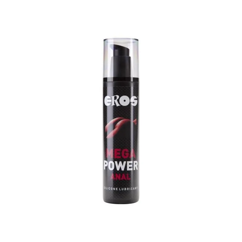 Lubrificante Anal de Silicone Mega Power 250 ml Eros