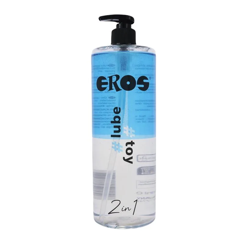 Lubrificante de Água 2 em 1 1000 ml Eros