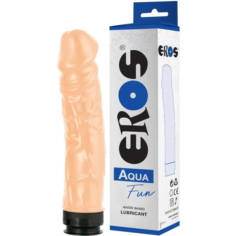 Lubrificante de Água Aqua em Frasco Pénis 300 ml Eros Fun