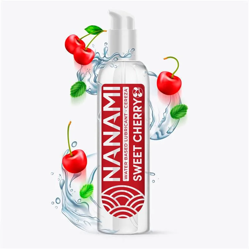 Lubrificante de Água Cereja Doce 150 ml Nanami