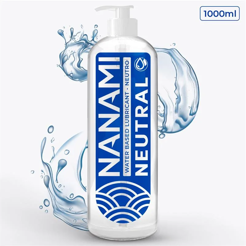 Lubrificante de Água Neutro 1000 ml Nanami