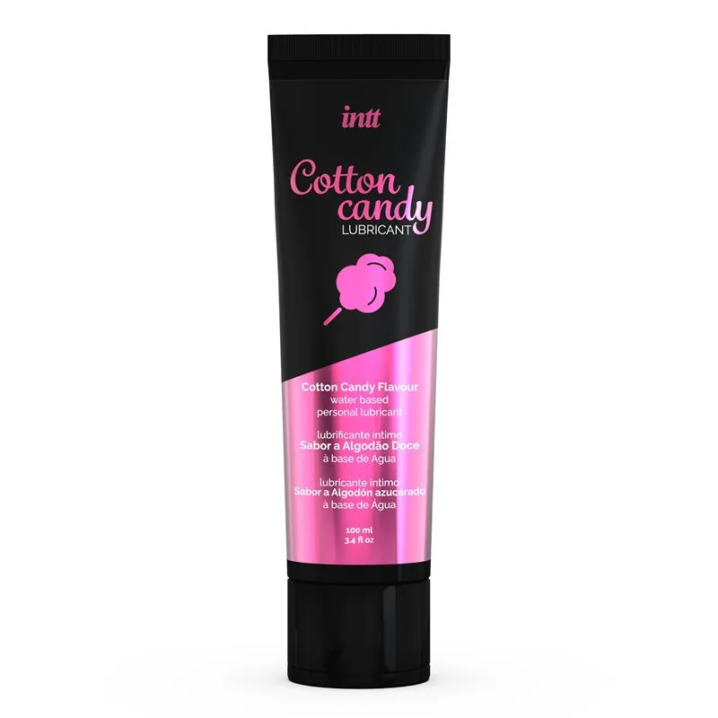 Lubrificante de Água Sabor Algodão-Doce 100 ml INTT