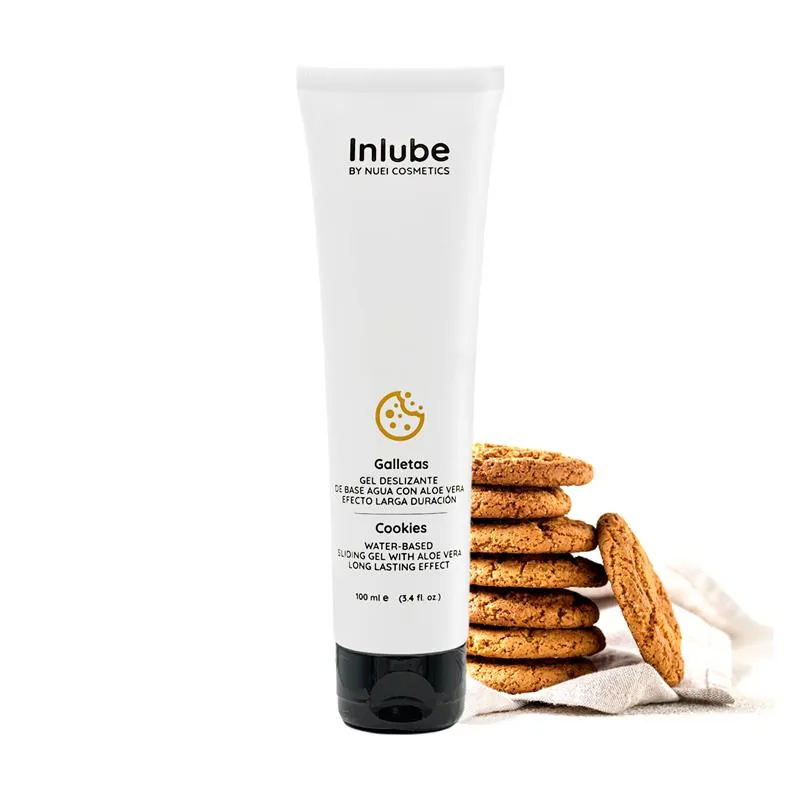 Lubrificante de Água Sabor Bolacha Inlube 100 ml Nuei