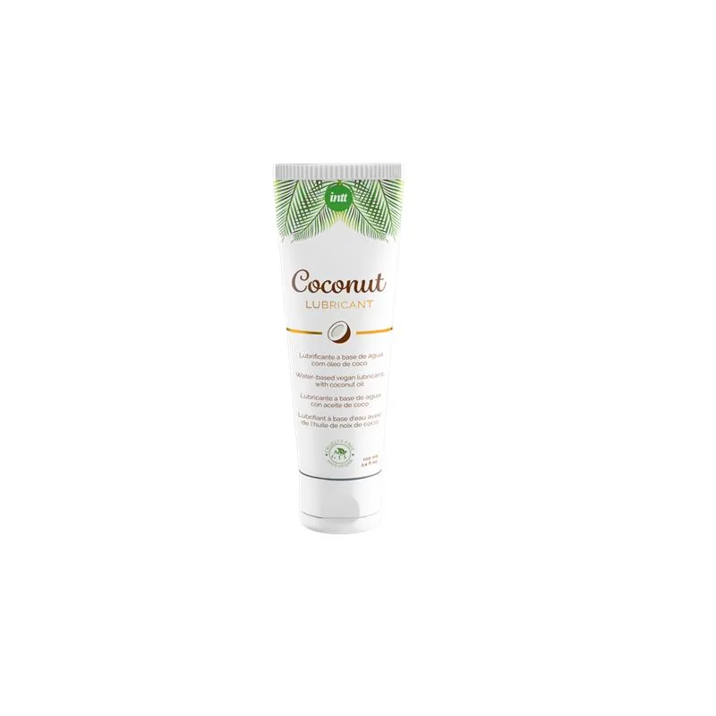 Lubrificante de Água Sabor Coco 100 ml INTT