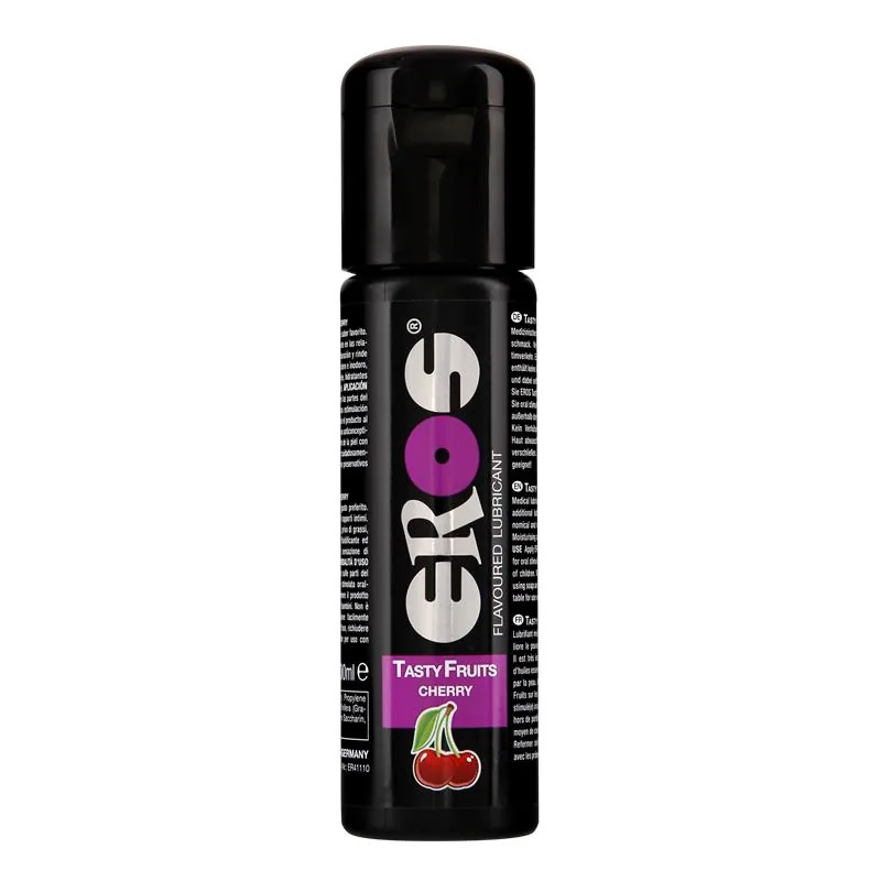Lubrificante de Glicerina Sabor Cereja 100 ml Eros