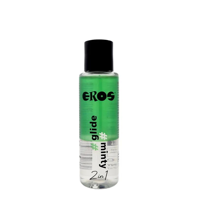 Lubrificante de Silicone 2 em 1 Menta 100 ml Eros