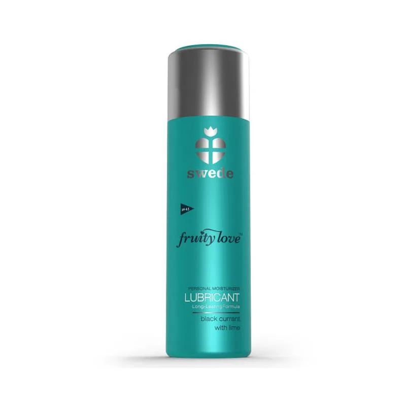 Lubrificante Fruity Love Groselha Preta e Lima 100 ml Swede
