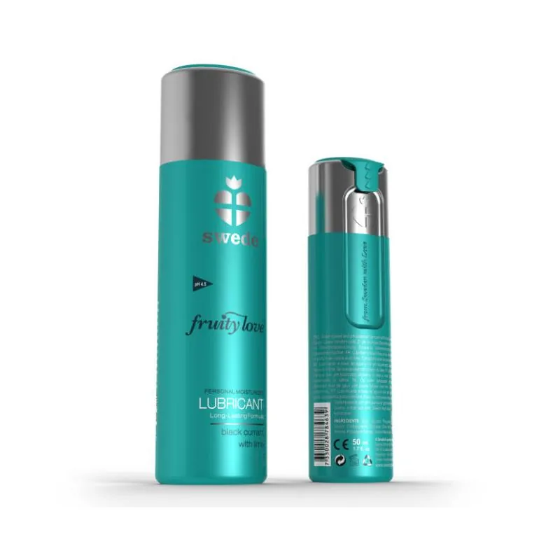 Lubrificante Fruity Love Groselha Preta e Lima 100 ml Swede — vista 2 de 2