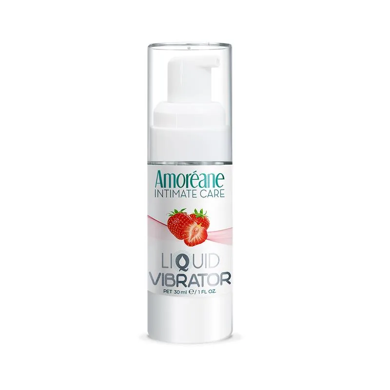 Vibrador Líquido Morango Amoreane 30 ml