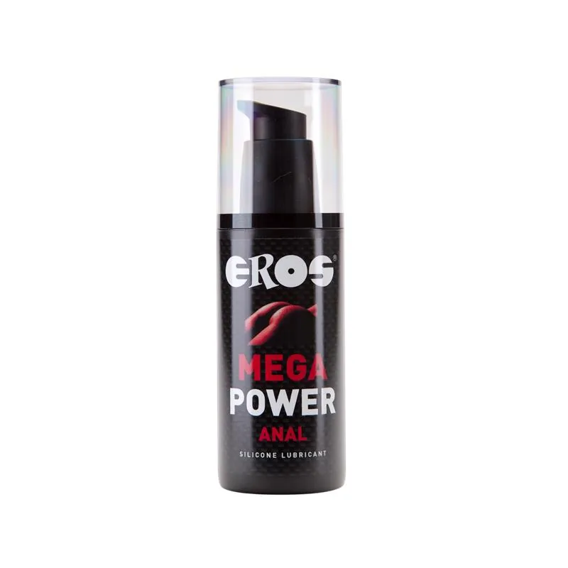 Lubrificante de Silicone Anal Mega Power 125 ml Eros