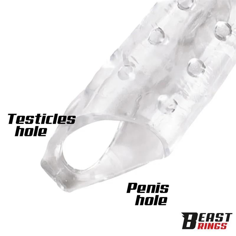 Manga Peniana Beast Rings 23 x 4,2 cm — vista 4 de 7