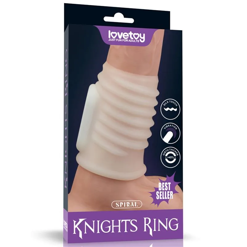 Manga Peniana com Vibração Spiral Knights Lovetoy
