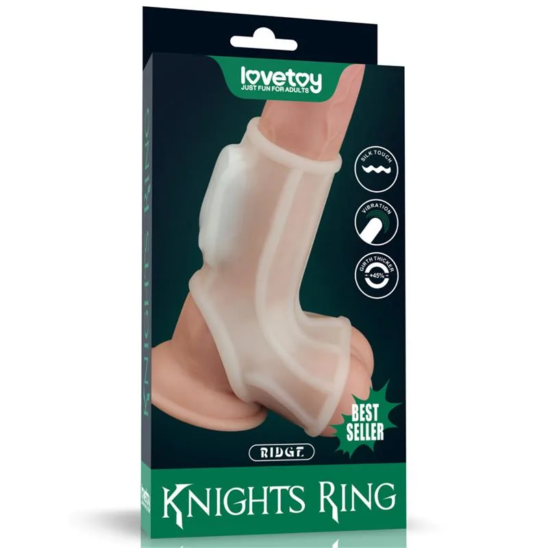 Manga Peniana e de Testículos com Vibração Ridge Knights Lovetoy