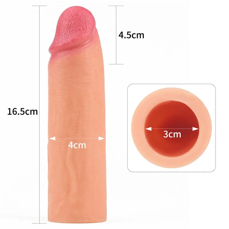 Manga Peniana Extender Add 1 Lovetoy — vista 4 de 5