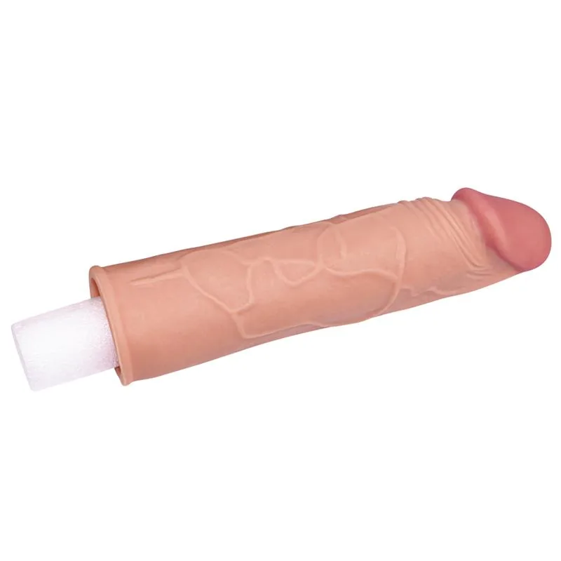 Manga Peniana Pleasure X Tender LV1050-F Lovetoy 17 cm Natural — vista 2 de 6