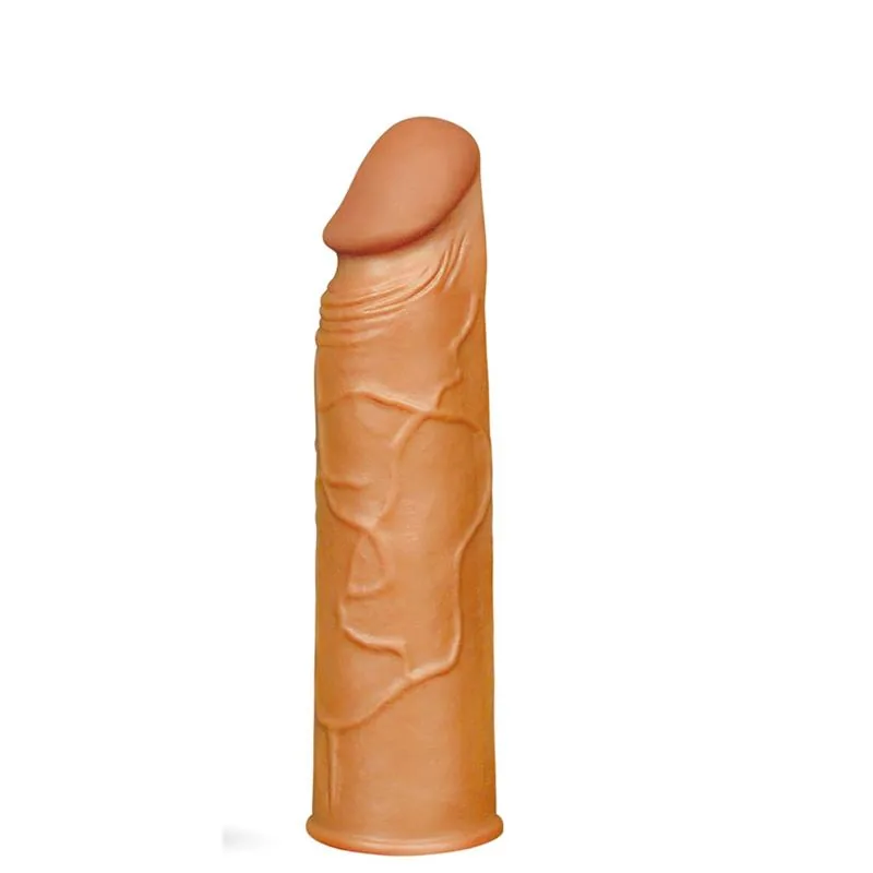 Manga Peniana Pleasure X Tender LV1050 Lovetoy 17 cm Castanha