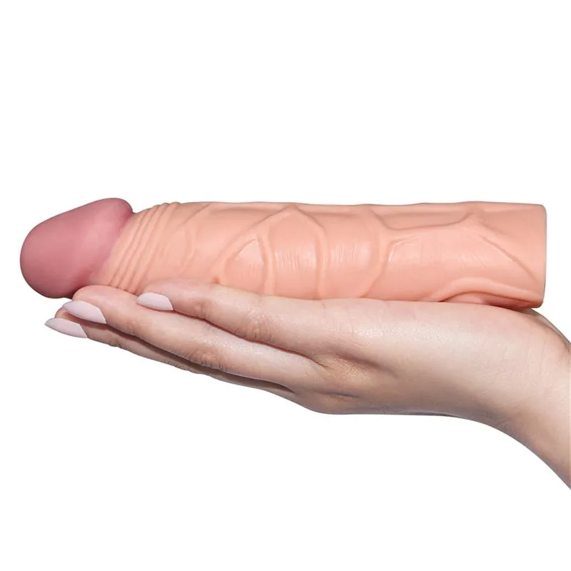 Manga Peniana Pleasure X Tender LV1051F Lovetoy 17 cm Natural — vista 2 de 6