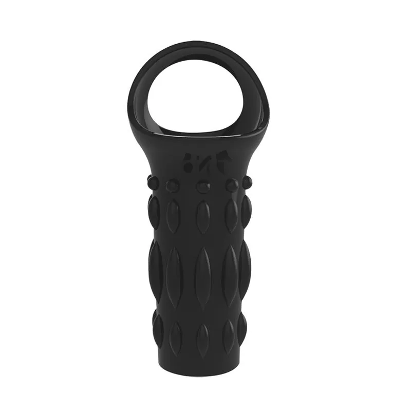 Manga Peniana Texturada Chisa 11,5 cm Preto — vista 3 de 4