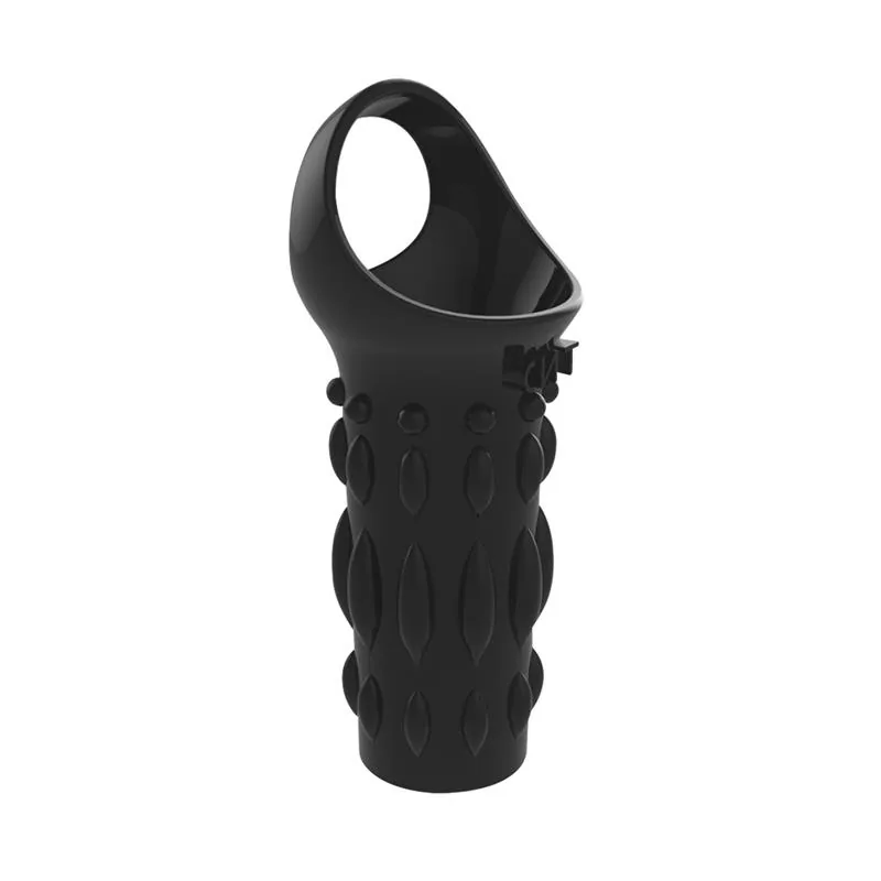 Manga Peniana Texturada Chisa 11,5 cm Preto — vista 4 de 4