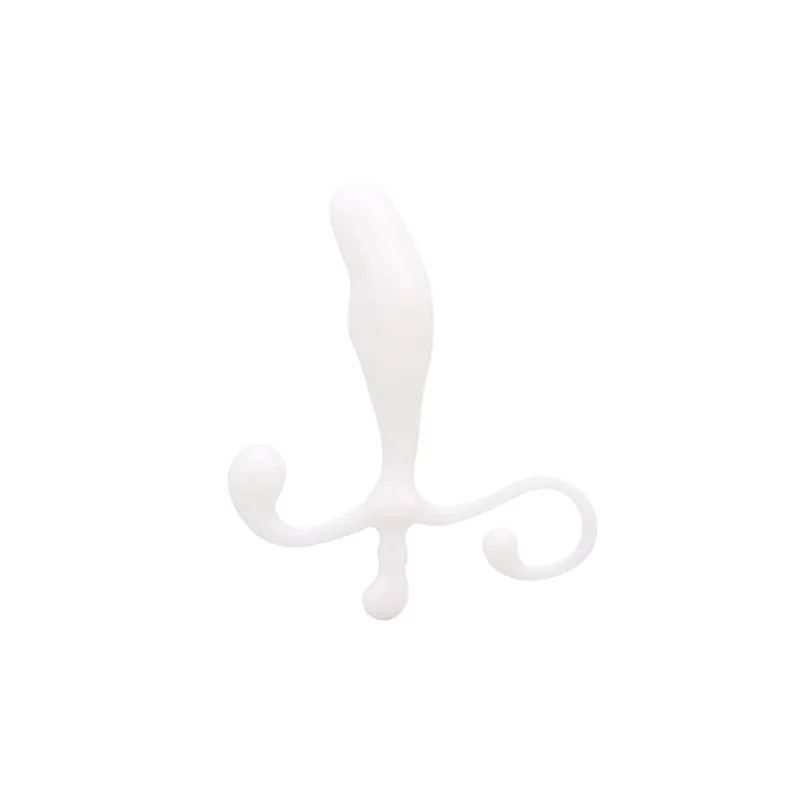 Massajador de Próstata 12,5 x 2,5 cm Branco Chisa