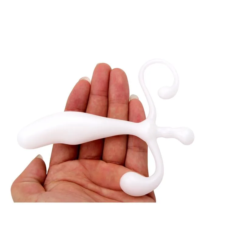 Massajador de Próstata 12,5 x 2,5 cm Branco Chisa — vista 4 de 5