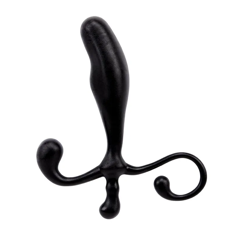 Massajador de Próstata 12,5 x 2,5 cm Preto Chisa